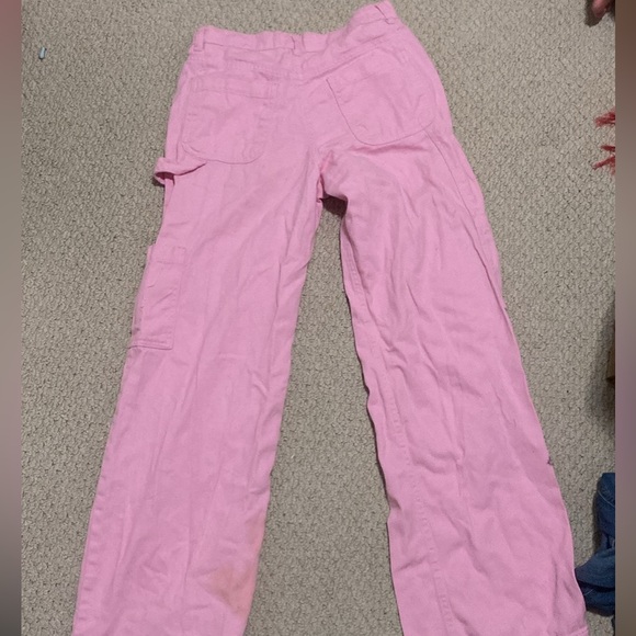 Pink Cargo Pants - Picture 2 of 3